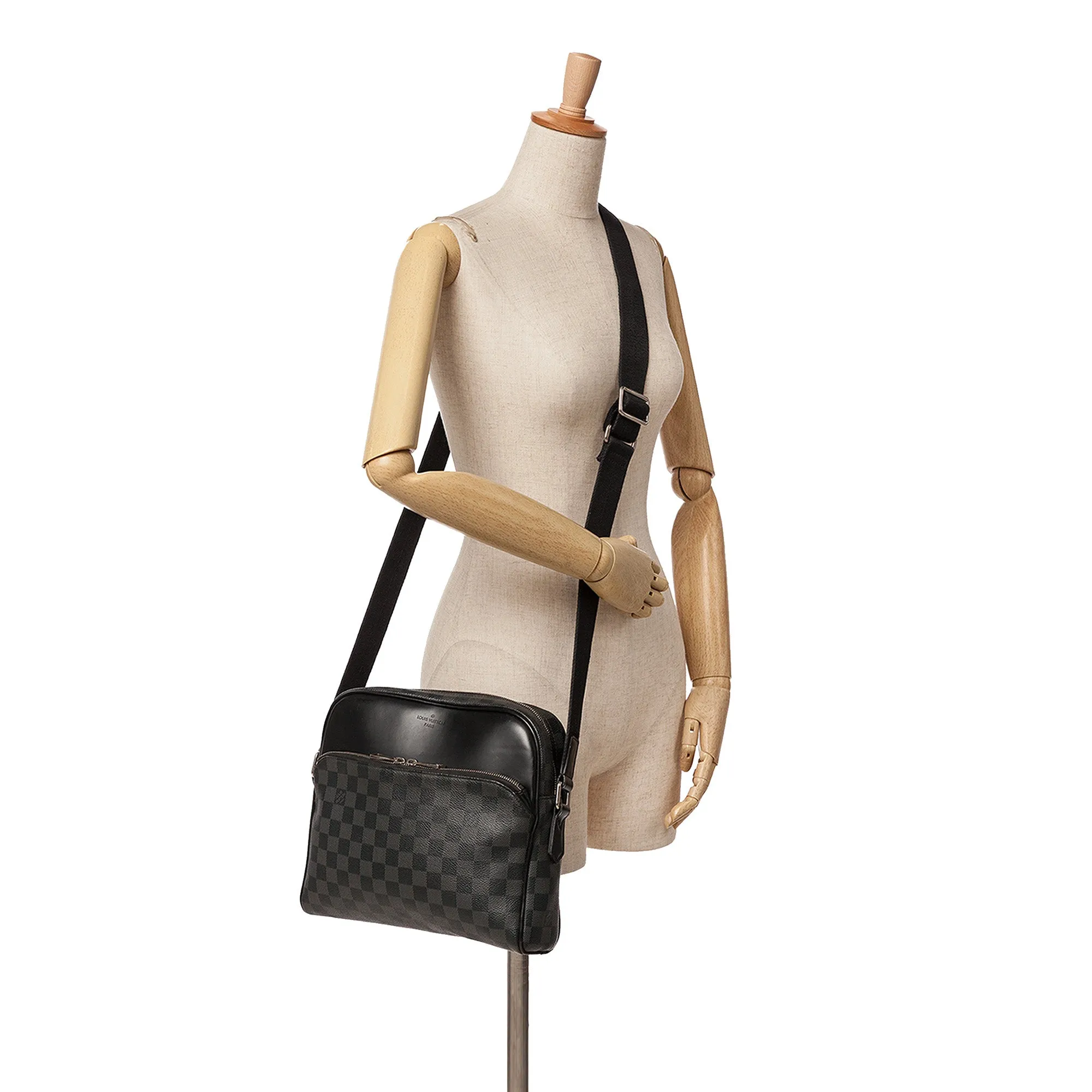 Damier Graphite Dayton Reporter PM