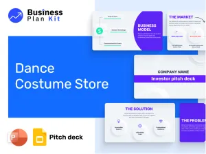 Dance Costume Store Pitch Deck Example