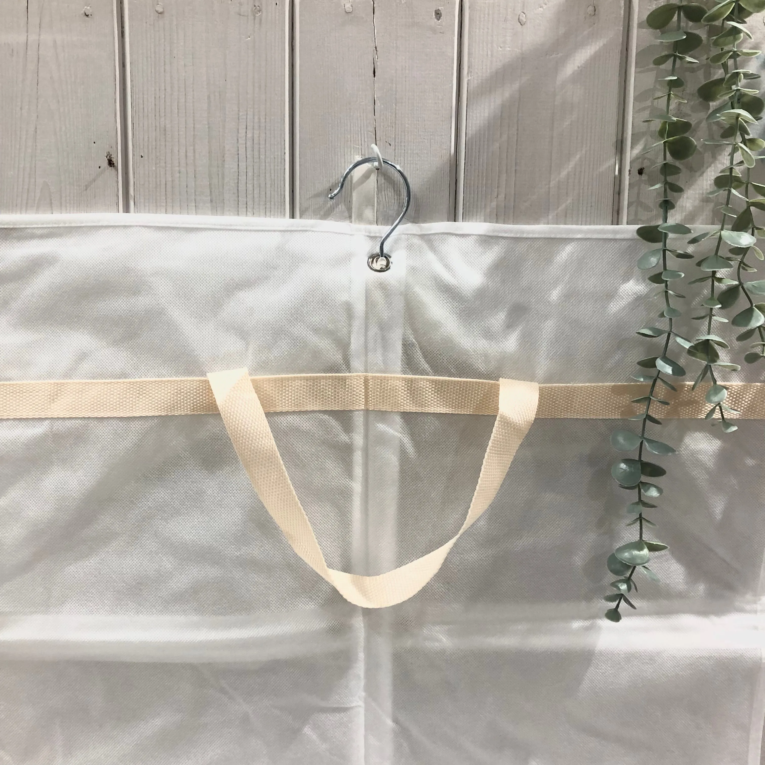 Dance Garment Bag: Clear with Pockets