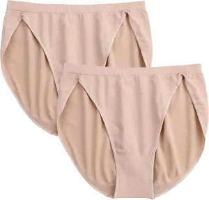 DANSHOW Women and Girls Professional Dance Ballet Briefs Adult Gymnastics High Cut Underwear