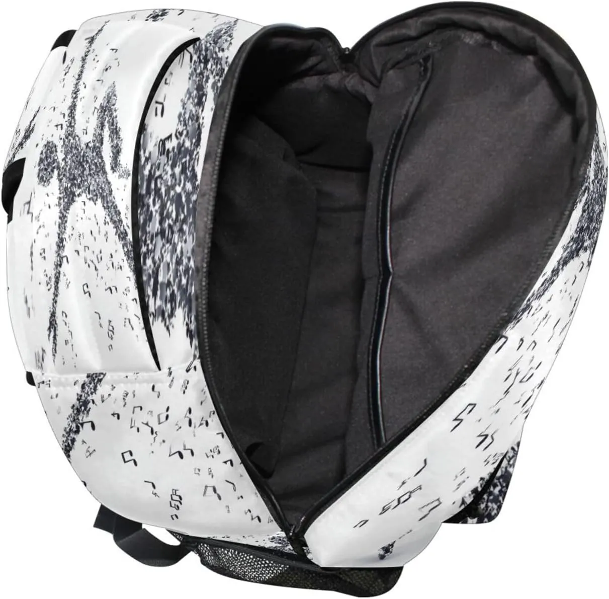 Day Backpack for Teacher Nurse Fashion Backpack With Water Bottle Pocket with Chest Strap for Travel Trip Disco Man