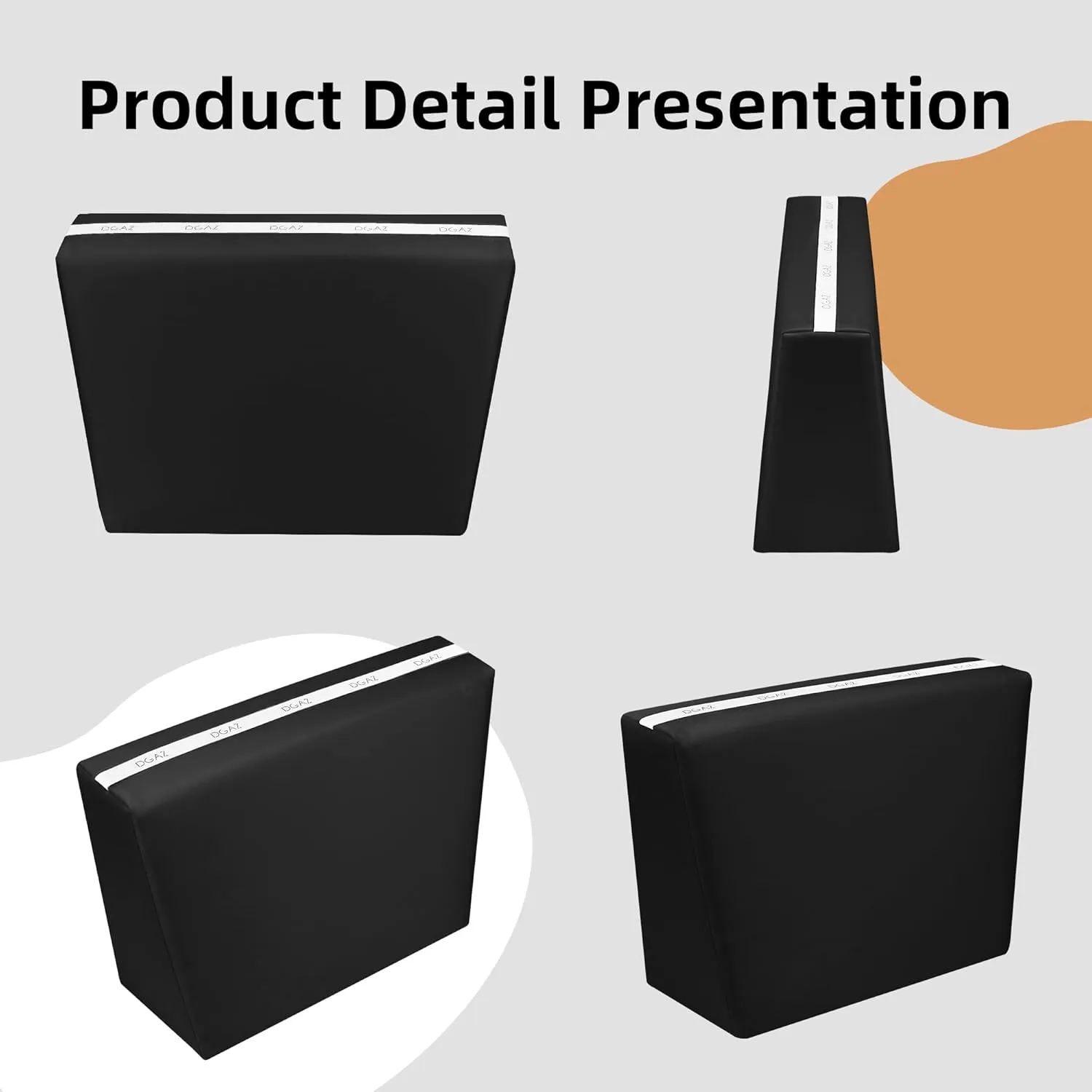 DGAZ Purse Pillow Shaper Insert for Celine Triomphe Canvas Bag, Silky Pillow Shaper for Luxury Handbags(Black,Medium)