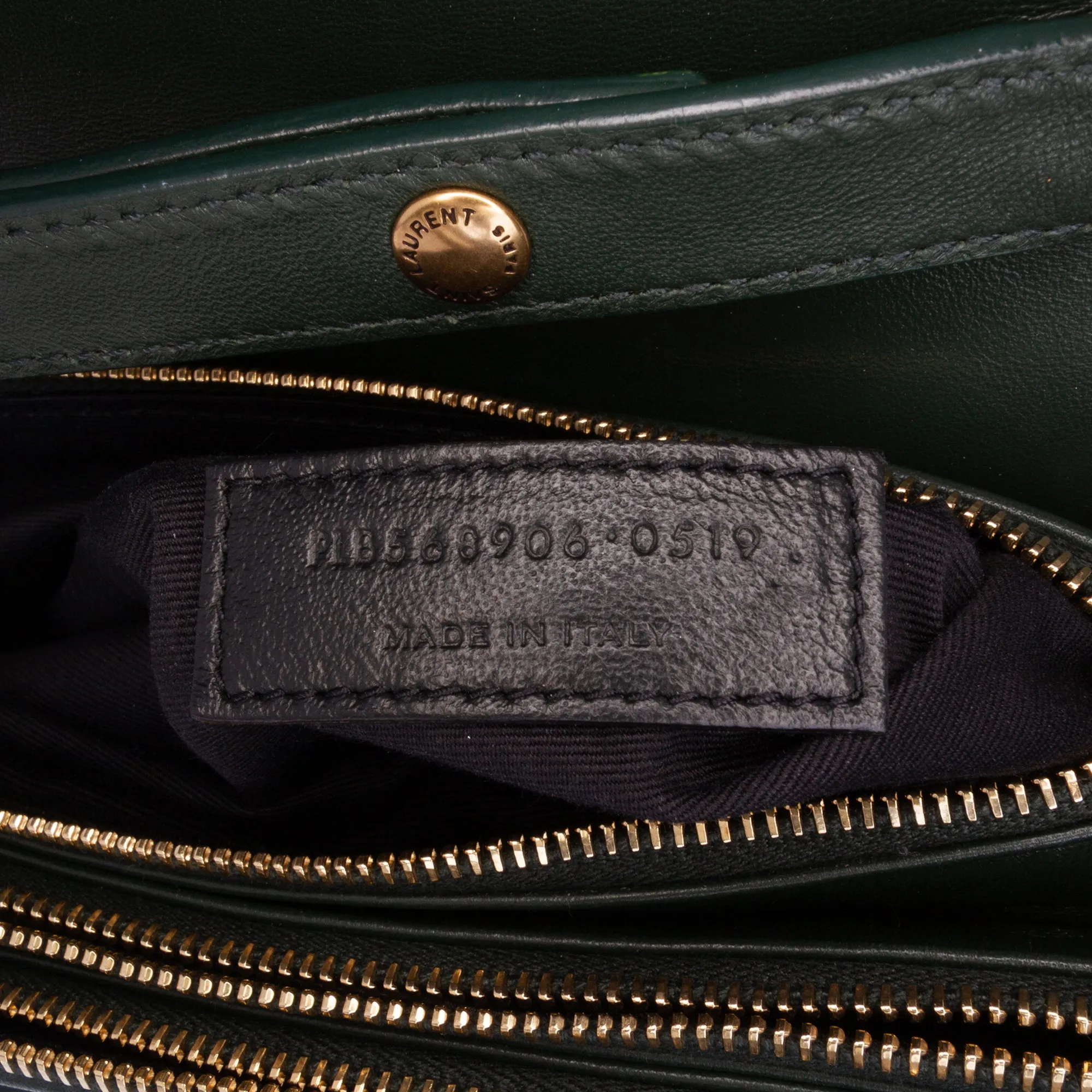 Diamond Quilted Lambskin Angie Chain Bag