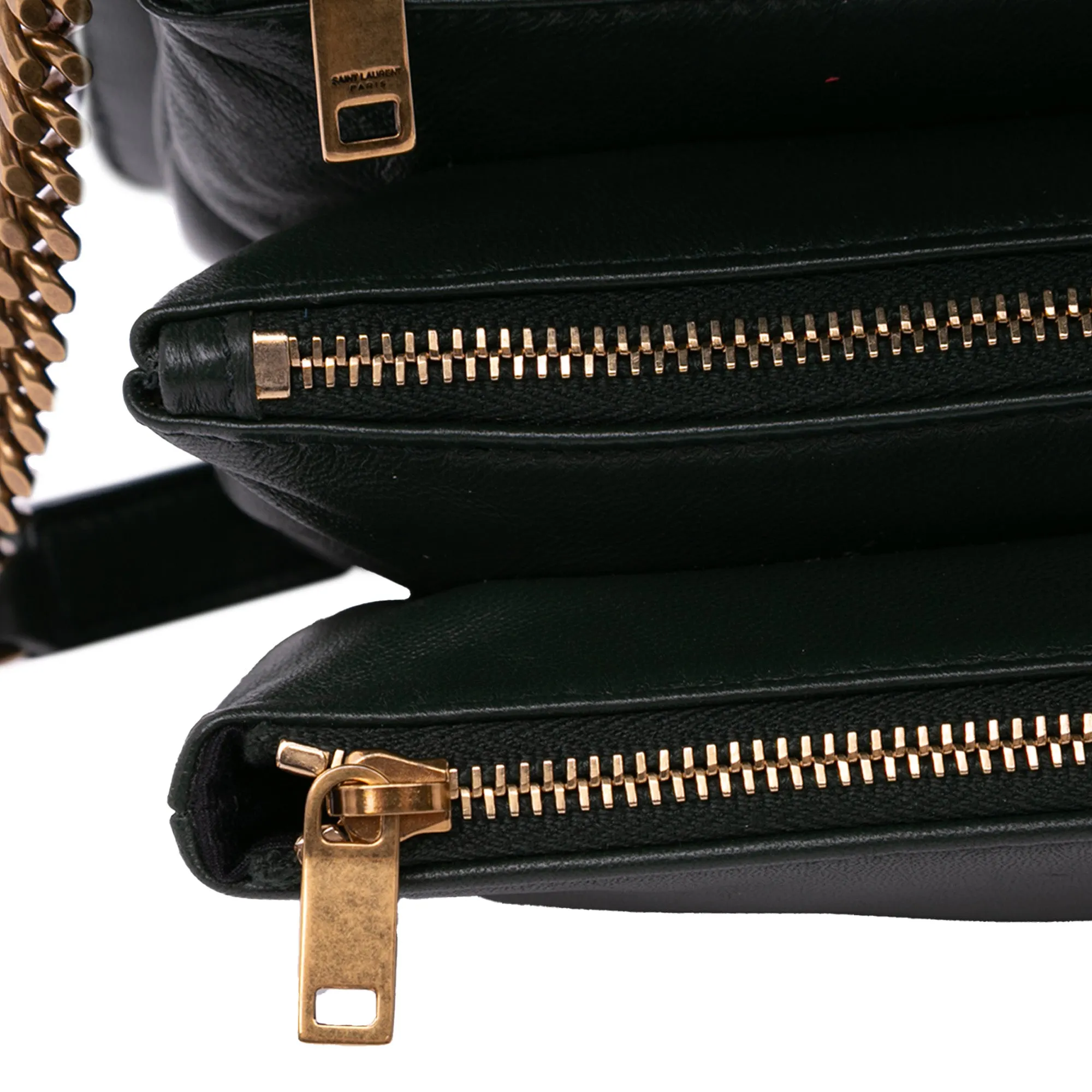 Diamond Quilted Lambskin Angie Chain Bag
