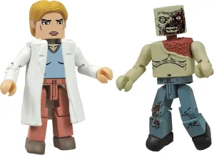 Diamond Select Toys The Walking Dead Minimates: Series 4 Alice and Shoulder Zombie Action Figure