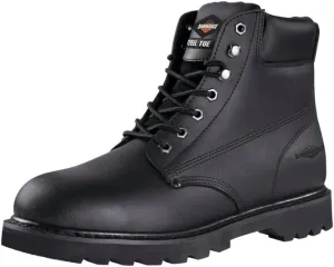 Diamondback 655SS-10 Steel Toe Work Boot, Size 10 Black, Action Leather