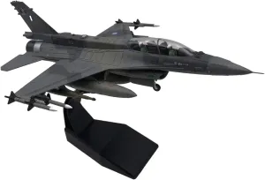 Diecast Plane Model 1:72 Scale for F16 Alloy Aircraft Model Retro Plane Model Multi-Functional Decorations