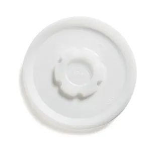 DINEX DX33008714 Polystyrene Disposable Lid, 4-3/8" Diameter, Translucent, For Turnbury 9oz Insulated Bowl (Case of 1000)