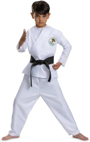 Disguise Boys Cobra Kai Miyagi Do Kids Costume, Official Cobra Kai Costume Gi With Belt and Pants