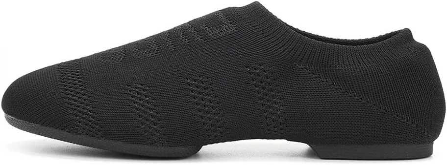 DKZSYIM Womens Latin Dance Shoes Close Toe Beginner Ballroom Dance Practice Shoes,Model 101