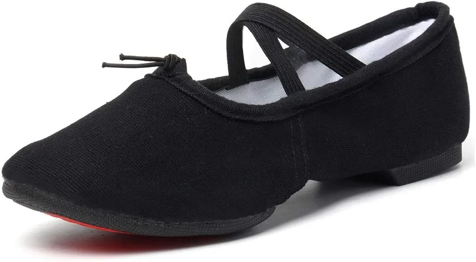 DKZSYIM Womens Latin Dance Shoes Close Toe Beginner Ballroom Dance Practice Shoes,Model 101
