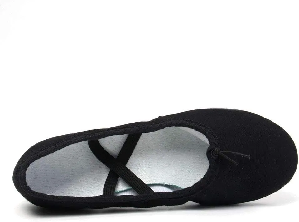 DKZSYIM Womens Latin Dance Shoes Close Toe Beginner Ballroom Dance Practice Shoes,Model 101