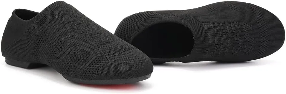DKZSYIM Womens Latin Dance Shoes Close Toe Beginner Ballroom Dance Practice Shoes,Model 101