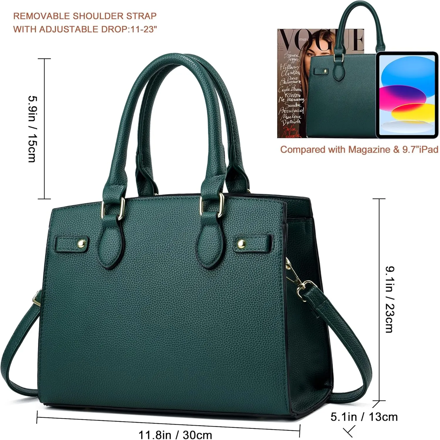 DMICXEL Tote Bag Crossbody Purses for Women Shoulder Handbag PU Leather Top Handle Satchel Bags