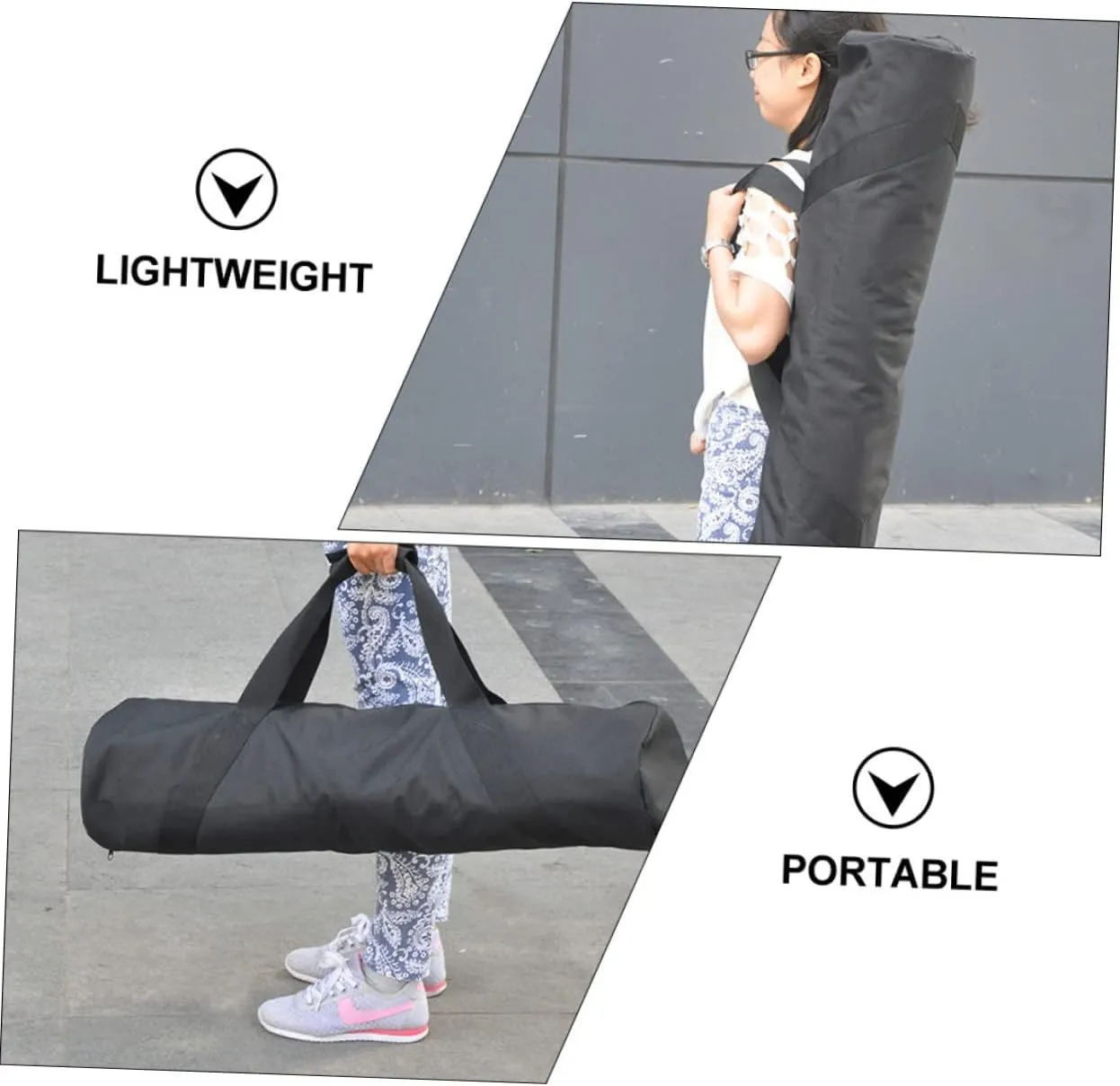 DOITOOL Portable Camera Bag for Tripod Oxford Fabric Storage Container Photography Accessory Bag Shoulder Strap