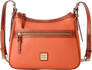 Dooney & Bourke Crossbody Bags for Women, Presley Pebble Grain Leather Crossbody Handbag with Adjustable Shoulder Strap