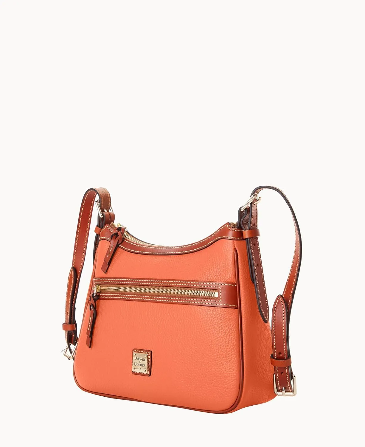Dooney & Bourke Crossbody Bags for Women, Presley Pebble Grain Leather Crossbody Handbag with Adjustable Shoulder Strap