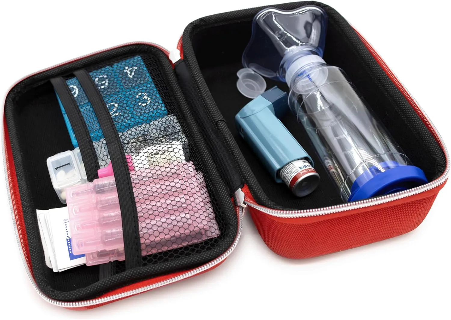 e-Pill Asthma Inhaler Medicine Travel Case - Does Not Include Inhaler (Large)