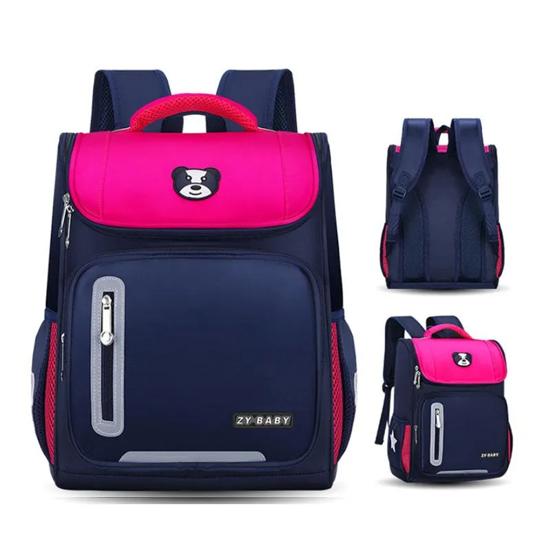 Elementary school space schoolbag