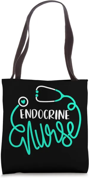 Endocrine Nurse Cute Endocrinology Nursing Department RN Tote Bag