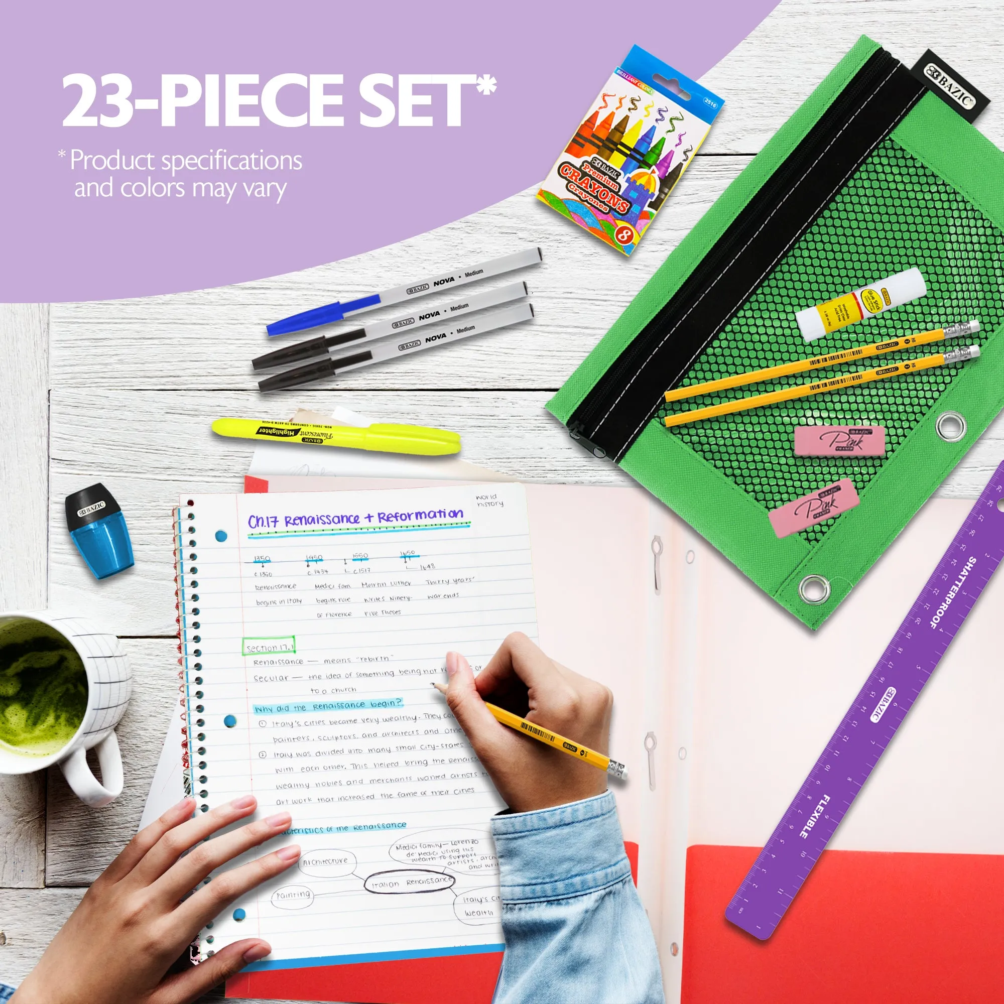Essential School Kit 23 Count