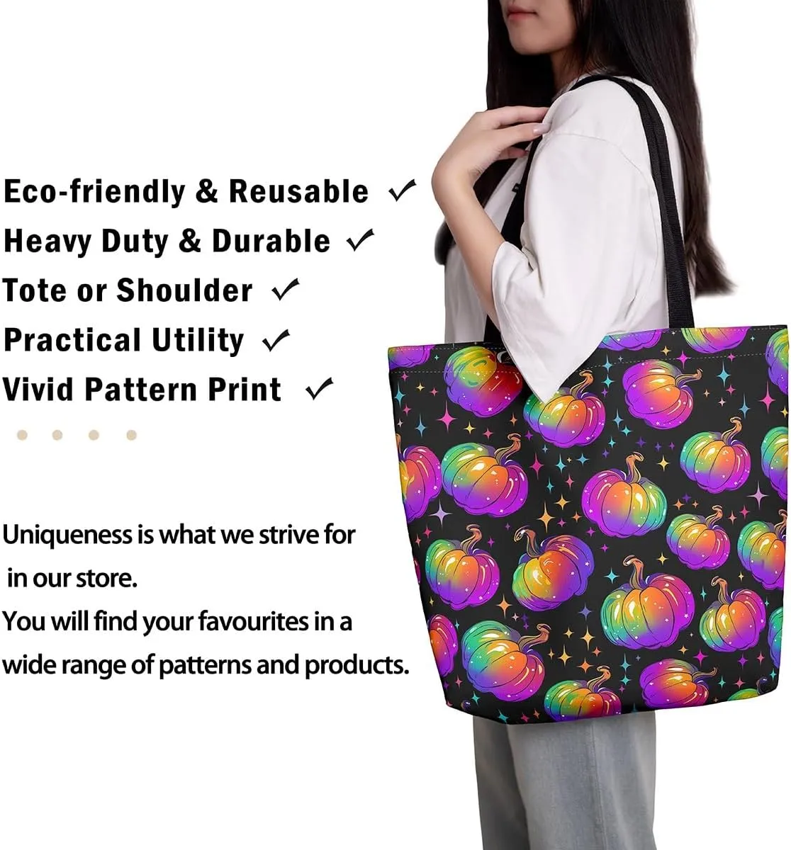 Fall Gnome Canvas Tote Bag Maple Leaves Sunflower Sandproof Beach Bag,Thanksgiving Pumpkin Handbag for Women