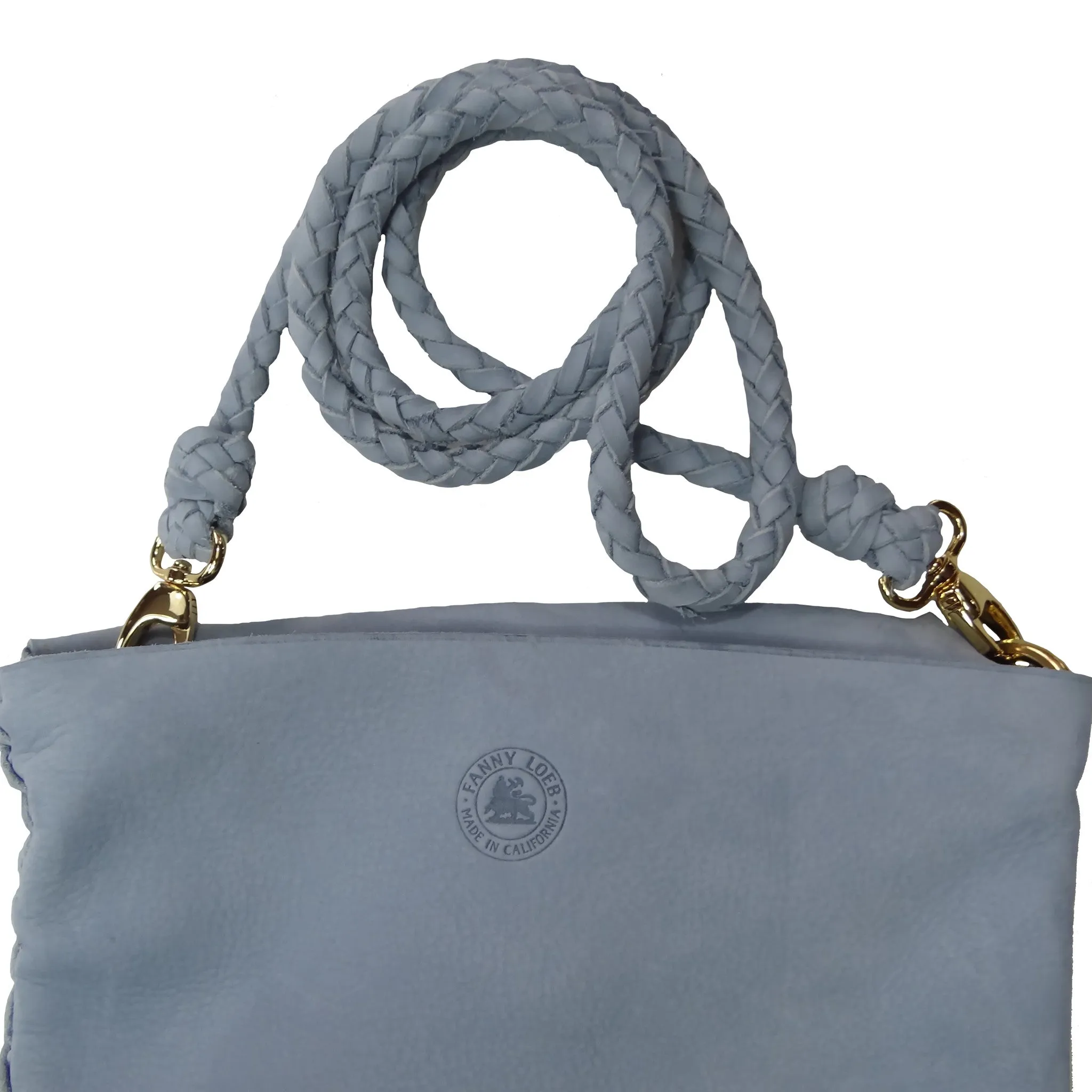 FANNY SATCHEL MEDIUM LIGHT BLUE