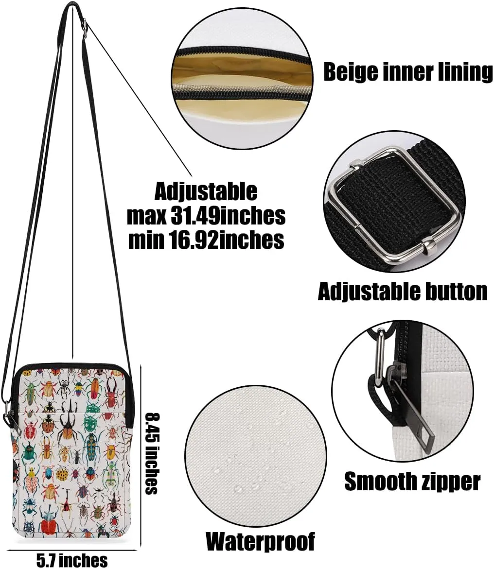 Fantasy Novel Cross Body Bag Magic Mouse Wizard Stuff Phone Bag Book Lovers Gifts Preppy Anime Shoulder Bag