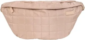 FAWN DESIGN The Fawny Pack Beige Fanny Pack, Quilted Fanny Pack for Women Crossbody Bag, 2 Pockets and 6 Interior Card Slots, Adjustable Nylon Strap