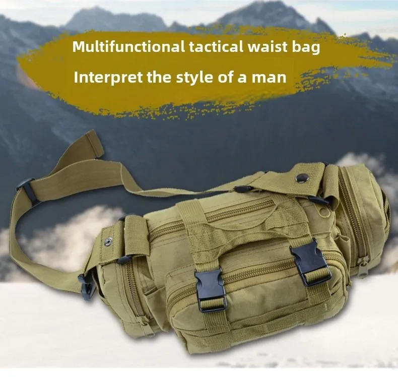 FieldSight Tactical Camera & Gear Sling – Waterproof Multi-Storage Bag