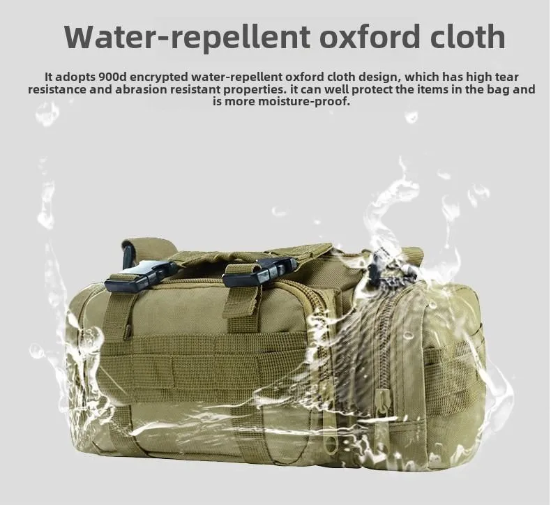 FieldSight Tactical Camera & Gear Sling – Waterproof Multi-Storage Bag