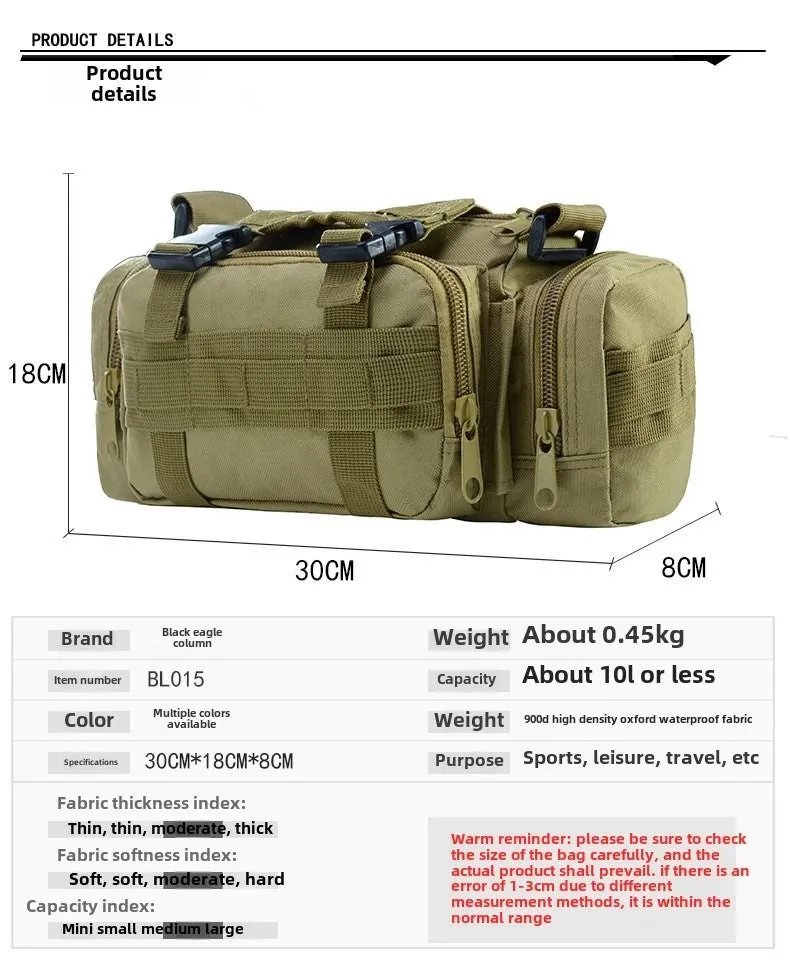 FieldSight Tactical Camera & Gear Sling – Waterproof Multi-Storage Bag