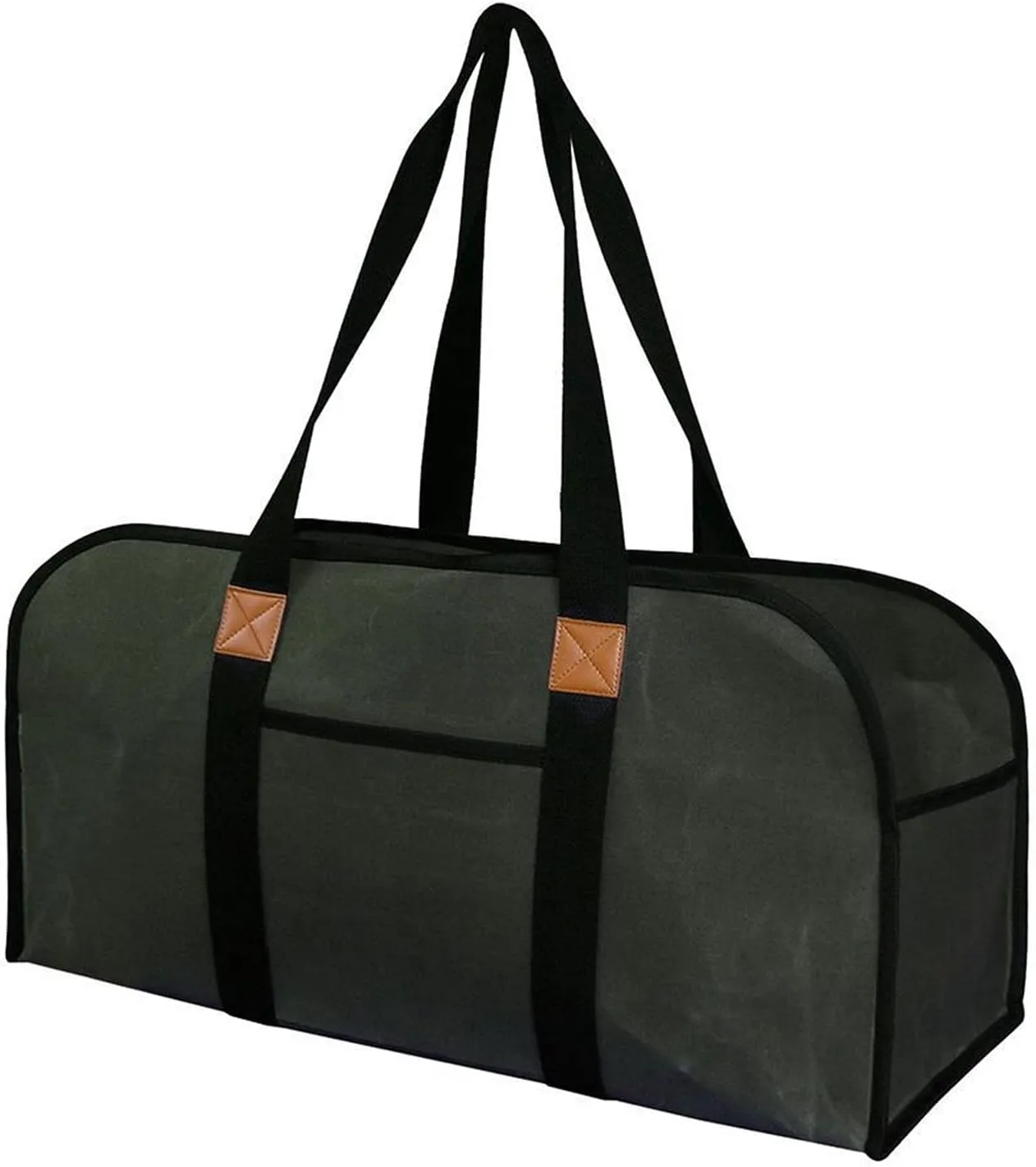 Firewood Bag Outdoor Firewood Storage Bag Firewood Carrier Bag Canvas Handbag Portable Men Travel Tool Bag Firewood Bag Carrier (Color : C)