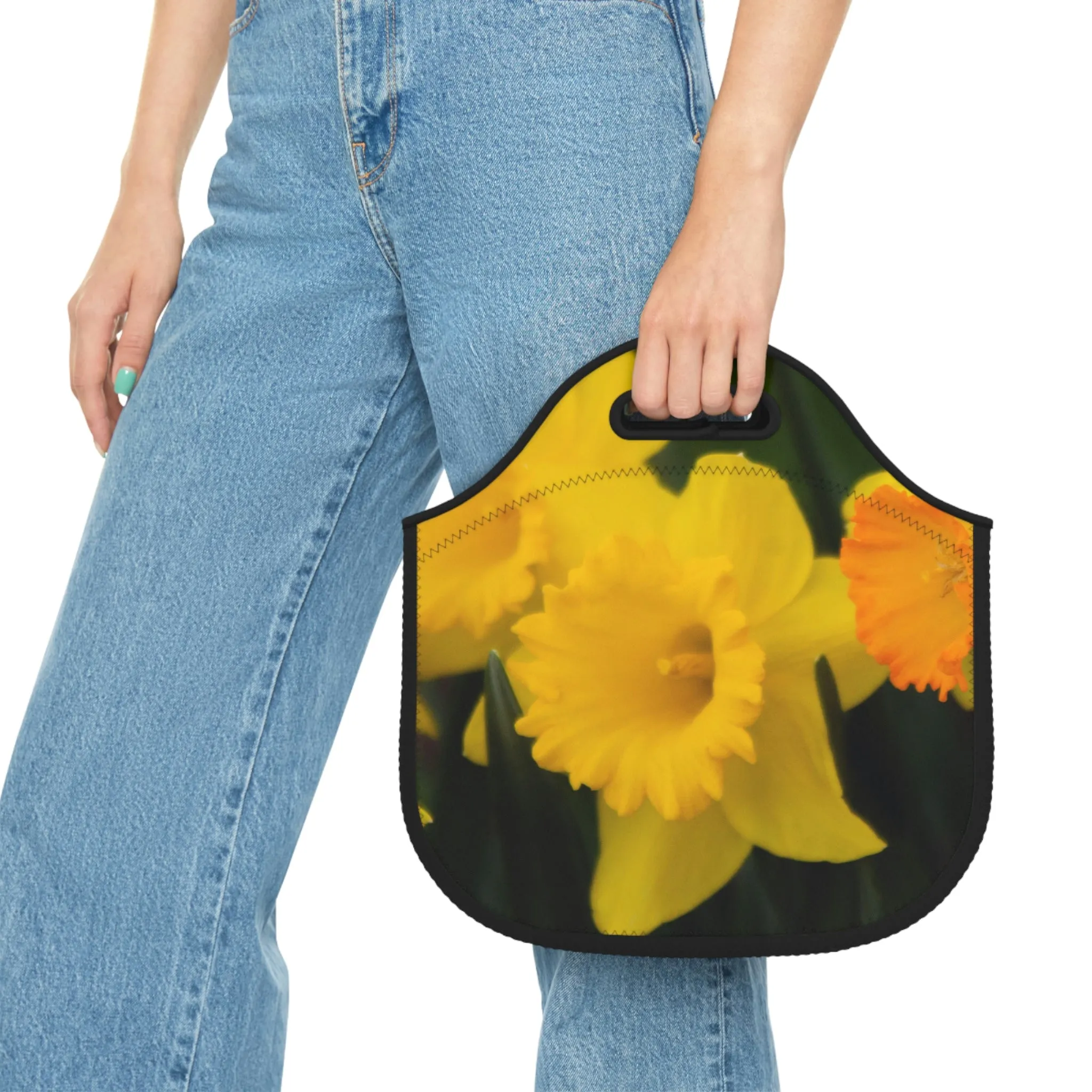 Flowers 10 Neoprene Lunch Bag