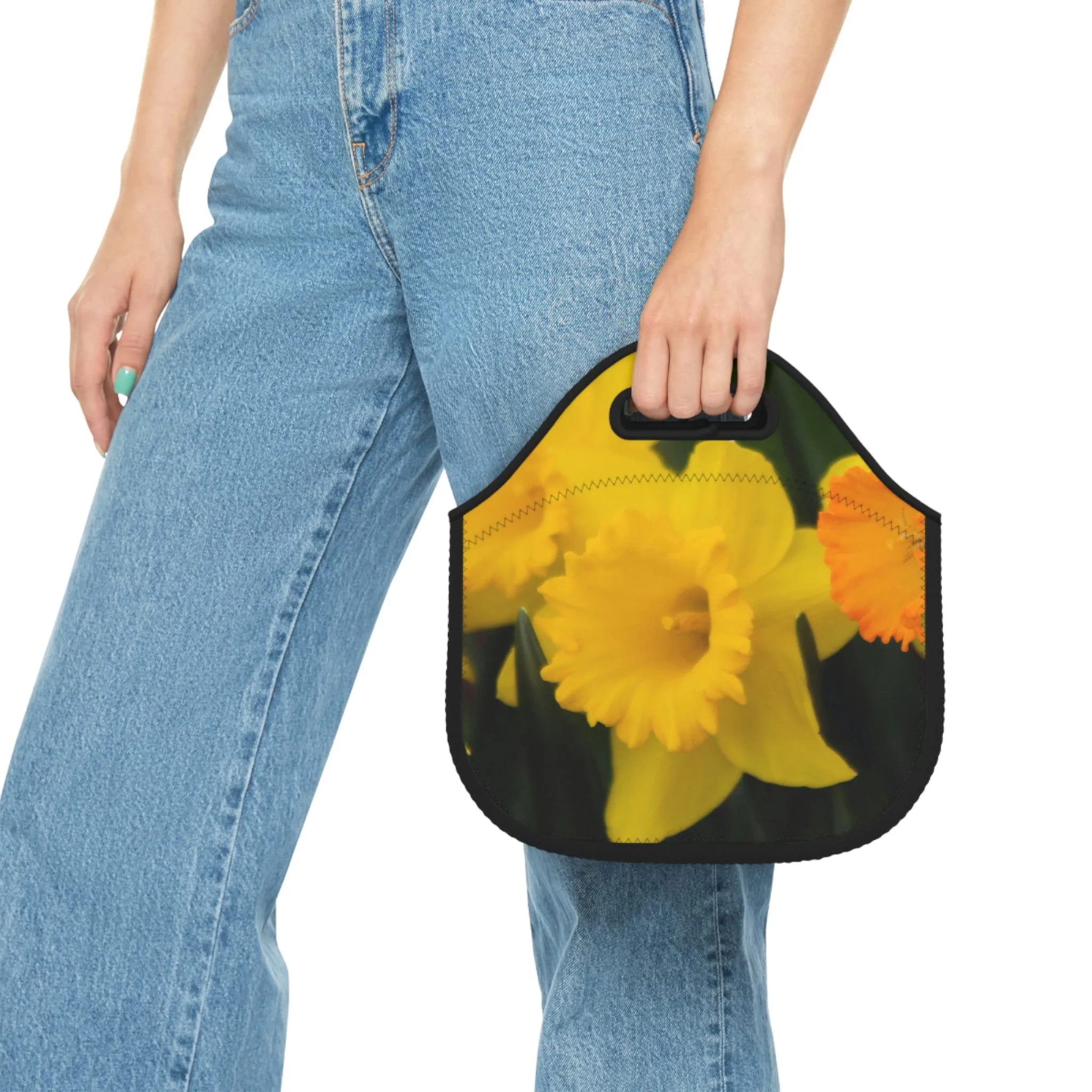 Flowers 10 Neoprene Lunch Bag