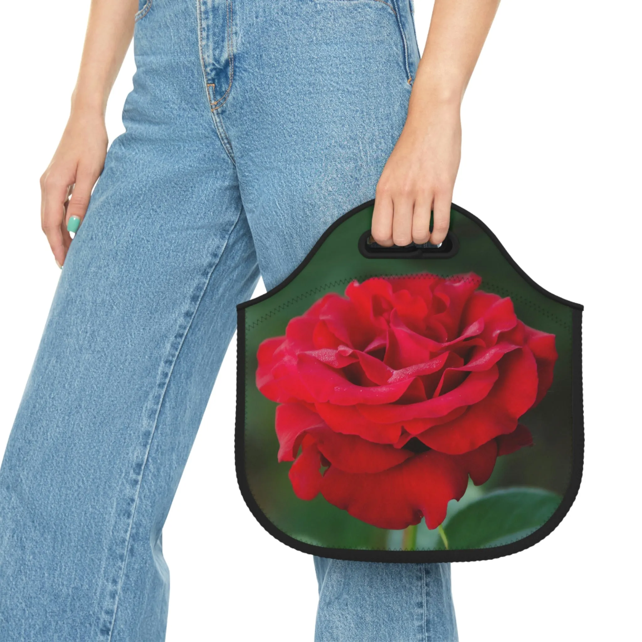 Flowers 14 Neoprene Lunch Bag