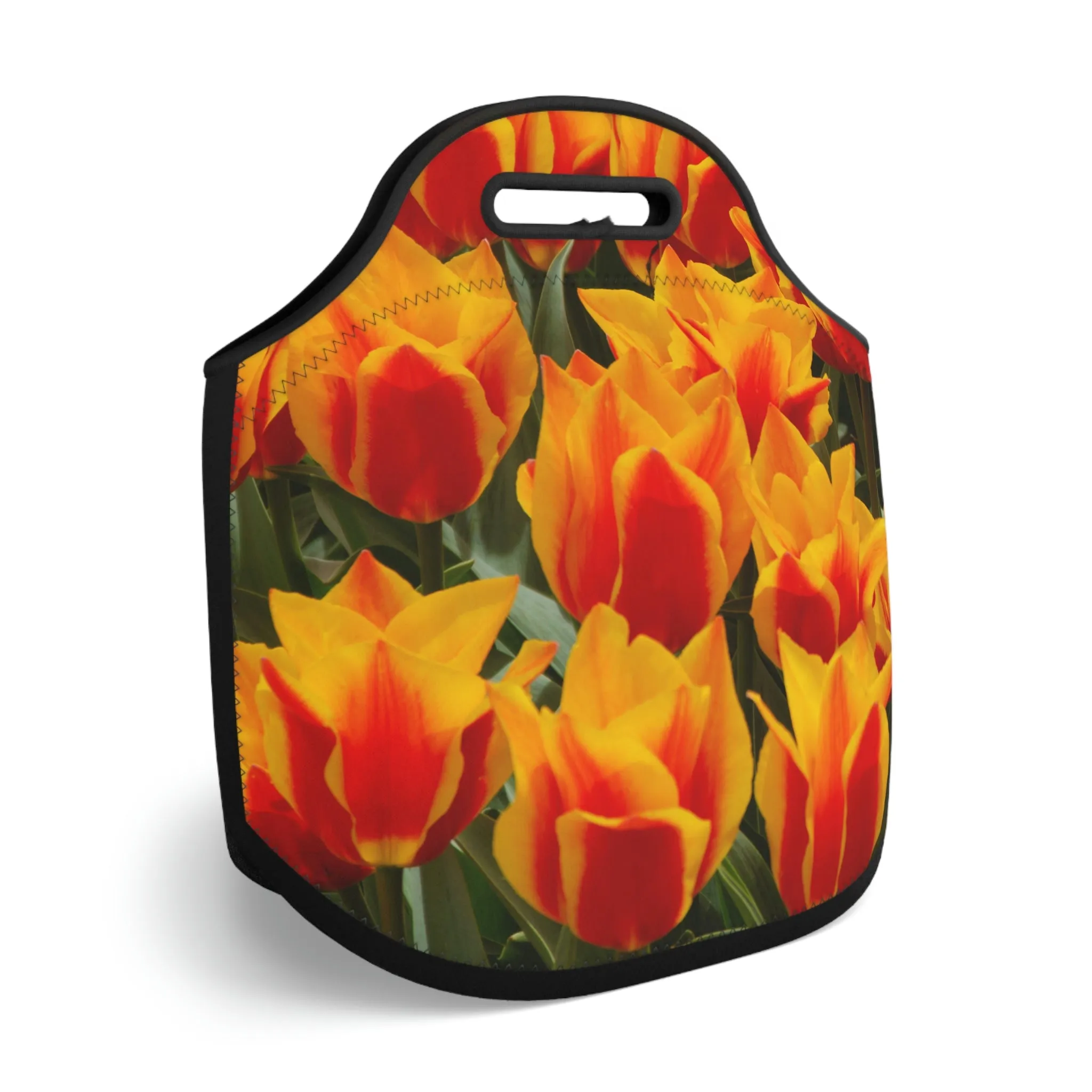 Flowers 18 Neoprene Lunch Bag