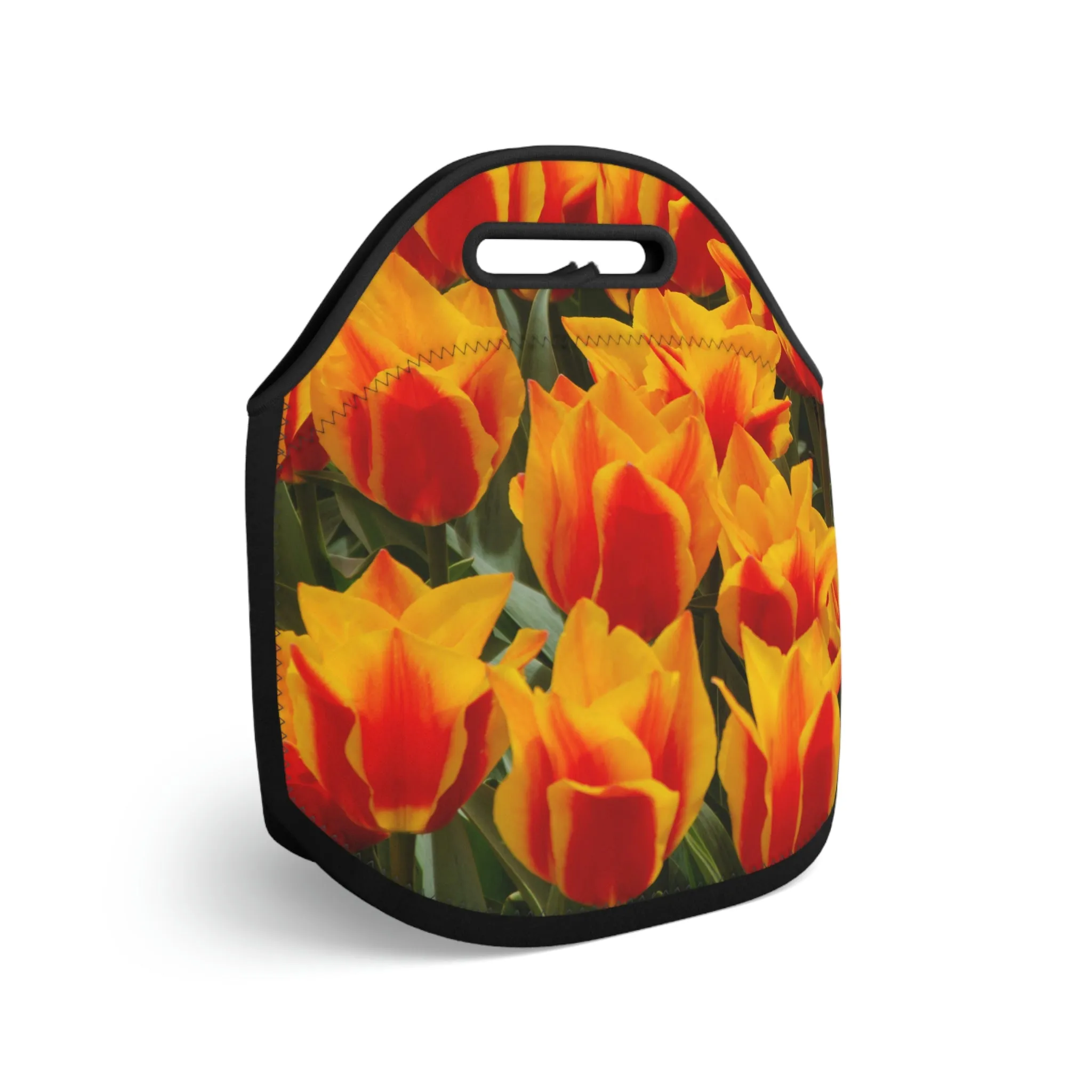Flowers 18 Neoprene Lunch Bag
