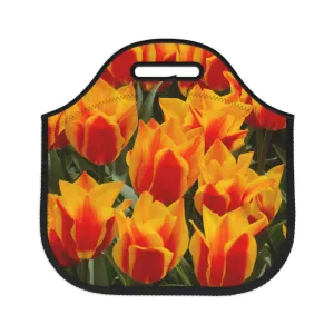 Flowers 18 Neoprene Lunch Bag