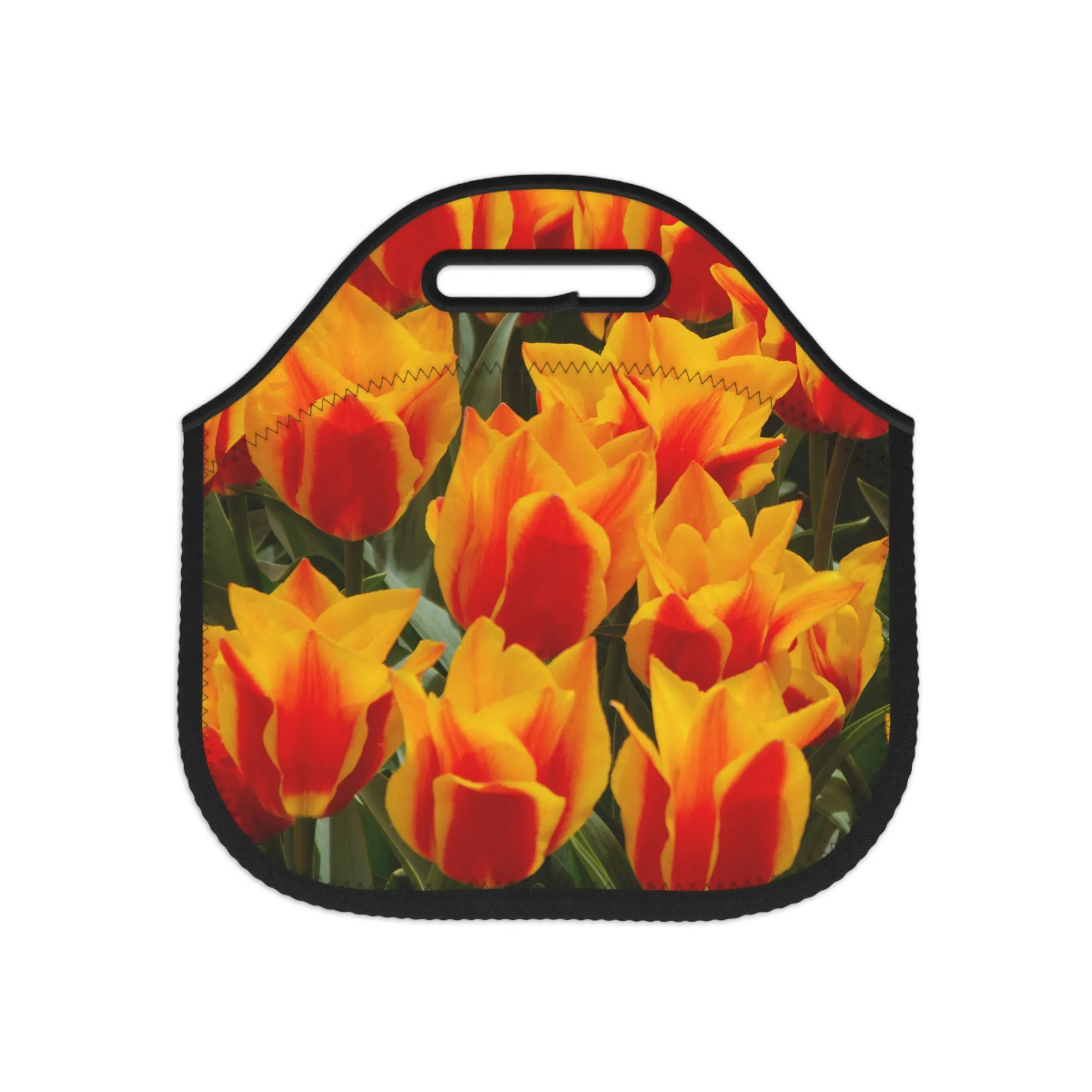 Flowers 18 Neoprene Lunch Bag