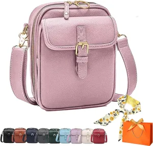 Forcipower Crossbody Leather Bag, Collaboraten1 Crossbody Leather Bag, Anti-Theft Vintage Shoulder Bag Purse