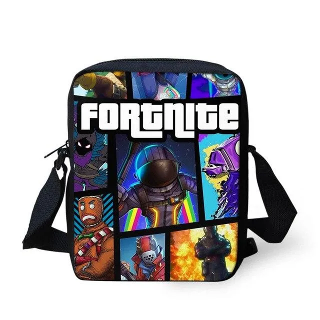 Fortnite Games Pattern School Backpack for Girls Boys on SALE