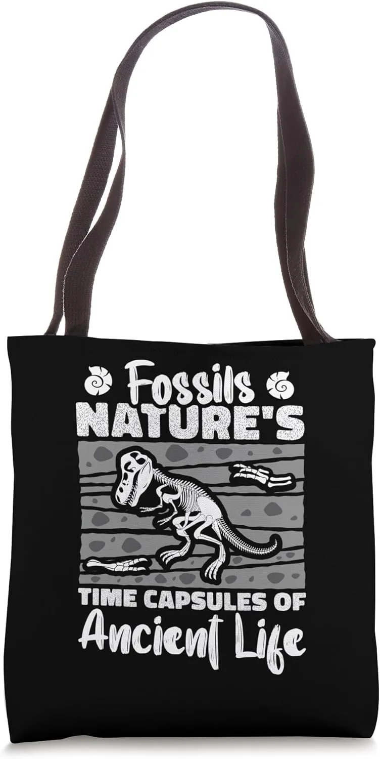 Fossils Earth's ancient time - Dinosaur Paleontologist Tote Bag