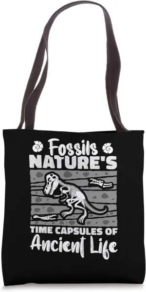 Fossils Earth's ancient time - Dinosaur Paleontologist Tote Bag