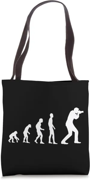 Fotograf Evolution Photograph Photography Photo Tote Bag