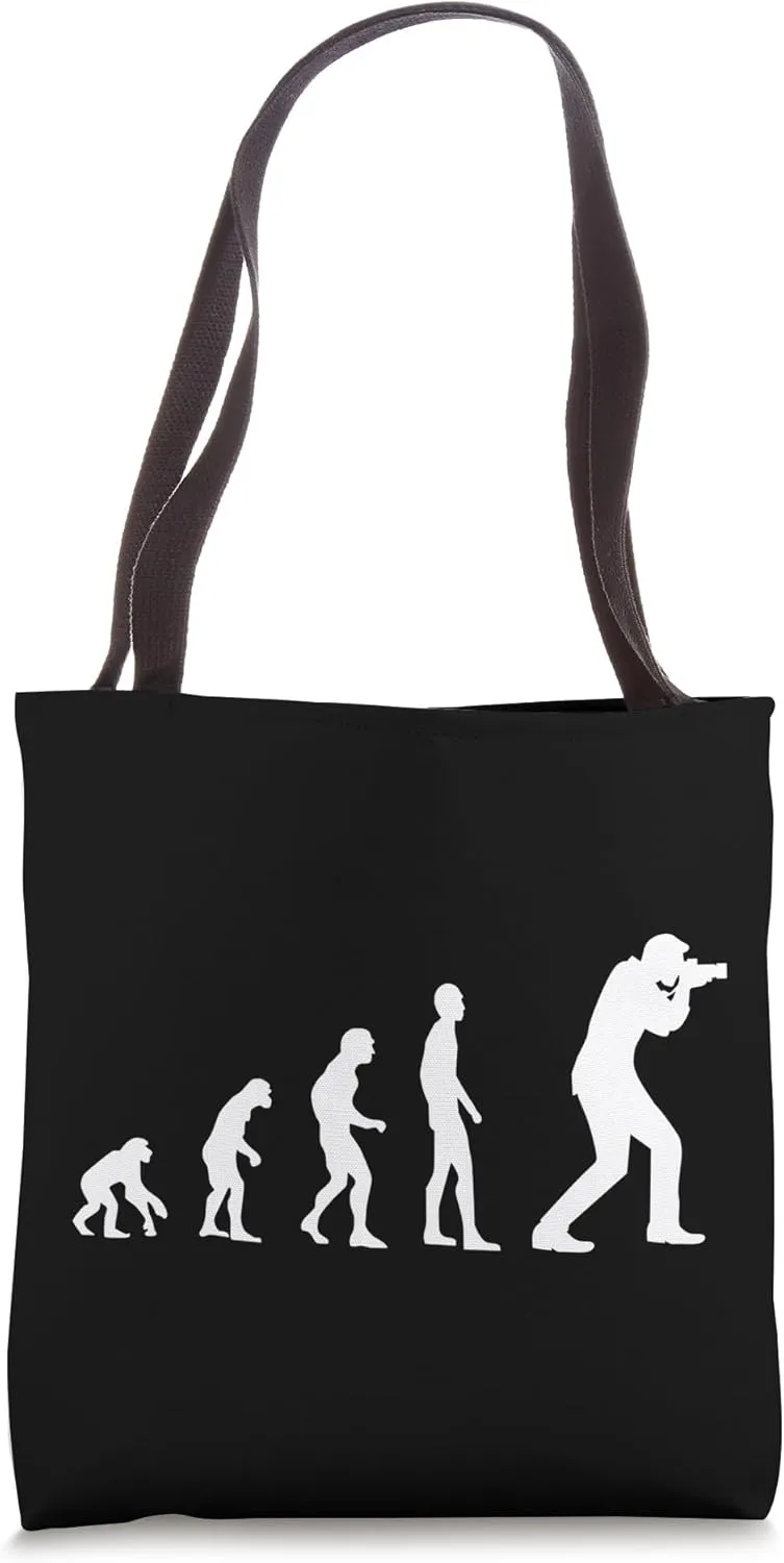 Fotograf Evolution Photograph Photography Photo Tote Bag