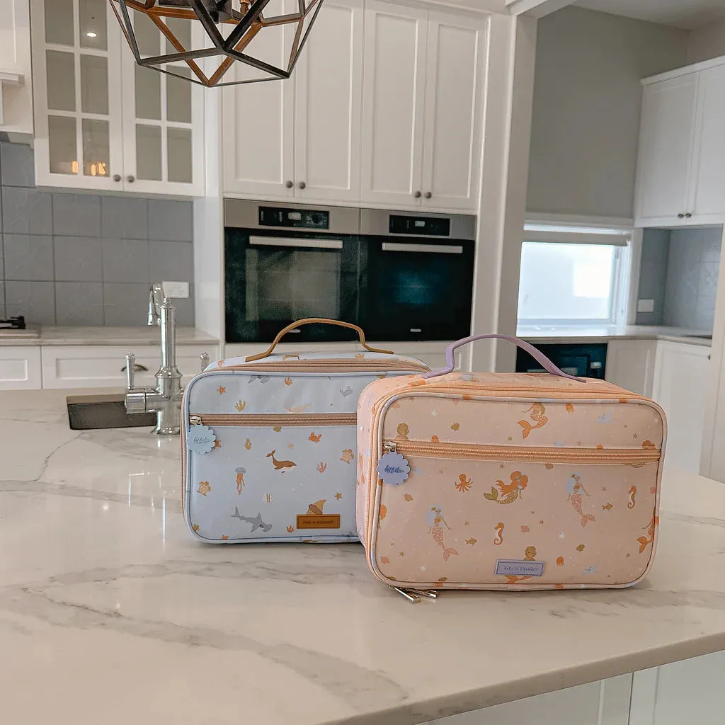 Fox & Fallow Insulated Lunch Bag - LARGE - Mermaids