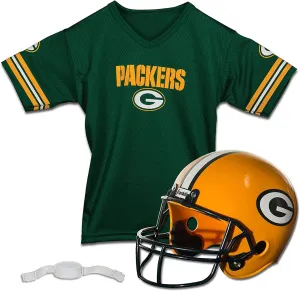Franklin Sports NFL Kids Helmet   Jersey Sets - Youth NFL Team Uniform Sets - Costume Set - Helmet, Jersey   Chinstrap-Medium