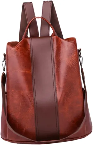 FRCOLOR Women's Travel Backpack Duffel Bag Padded Shoulder Straps Large Capacity Fashion Multi-functional School Bag