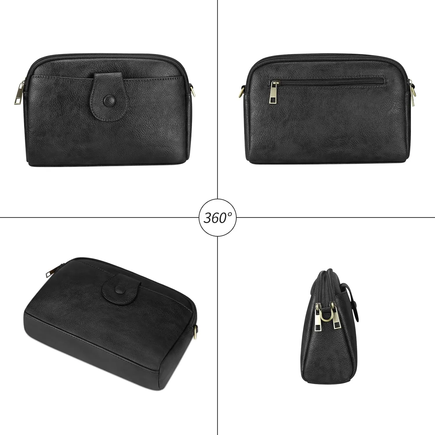 FUKUYIN Small Crossbody Bags for Women Vegan Leather Shoulder Purses Women's Crossbody Handbags
